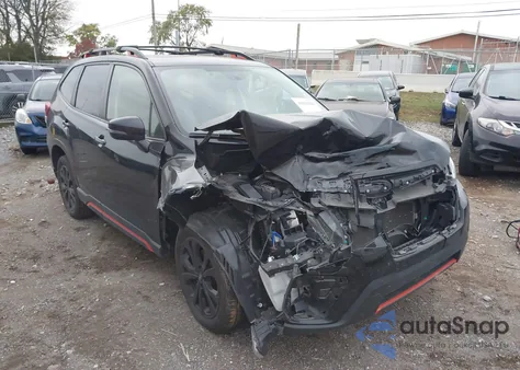 2019 Subaru Forester Sport from USA, damaged, VIN JF2SKAKC8KH479130